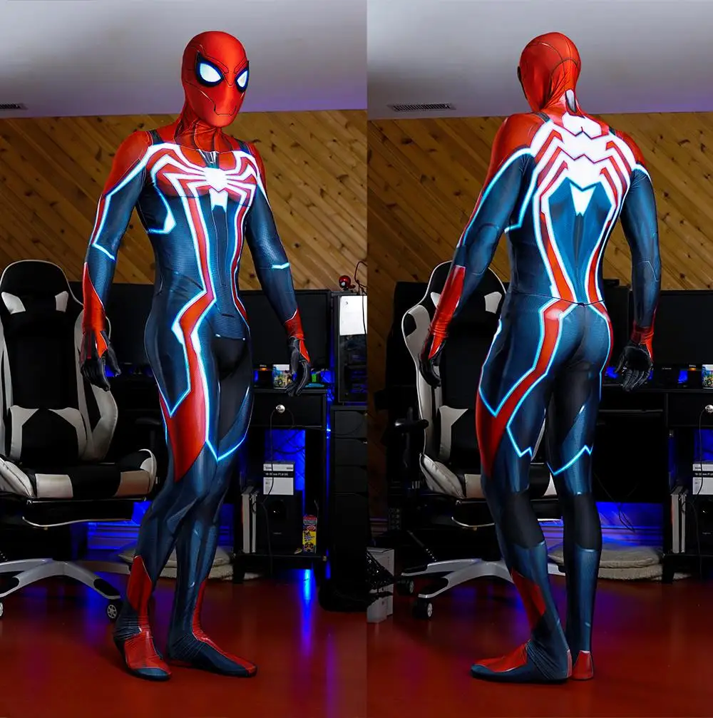 Party Games Ps4 - Kostum Cosplay Superhero Game Halloween Spider