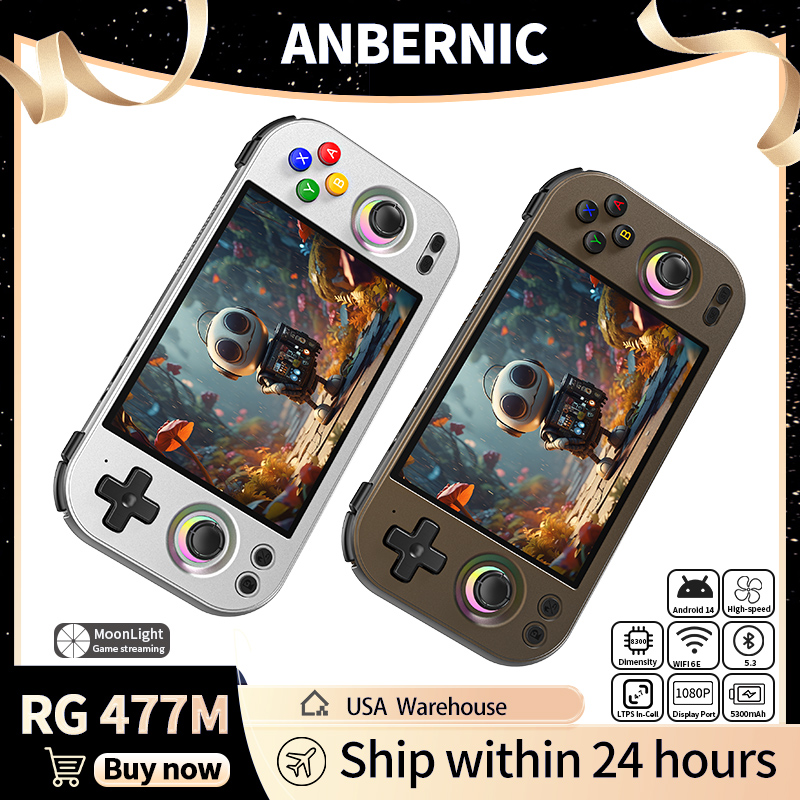 Party Games Android - Konsol Game Genggam Retro ANBERNIC RG