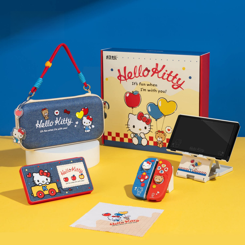 Party Games Console - Casing Pelindung Kartun Kt untuk Nintendo