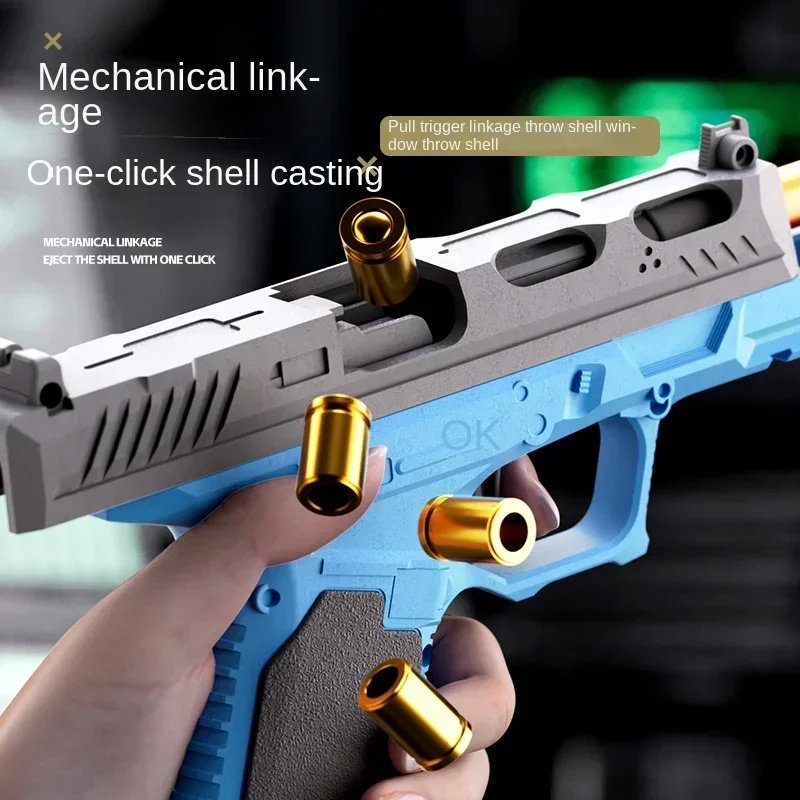 Party Games Popular - Pistol Mainan Tembak-tembakan Keluarga G17, Pistol