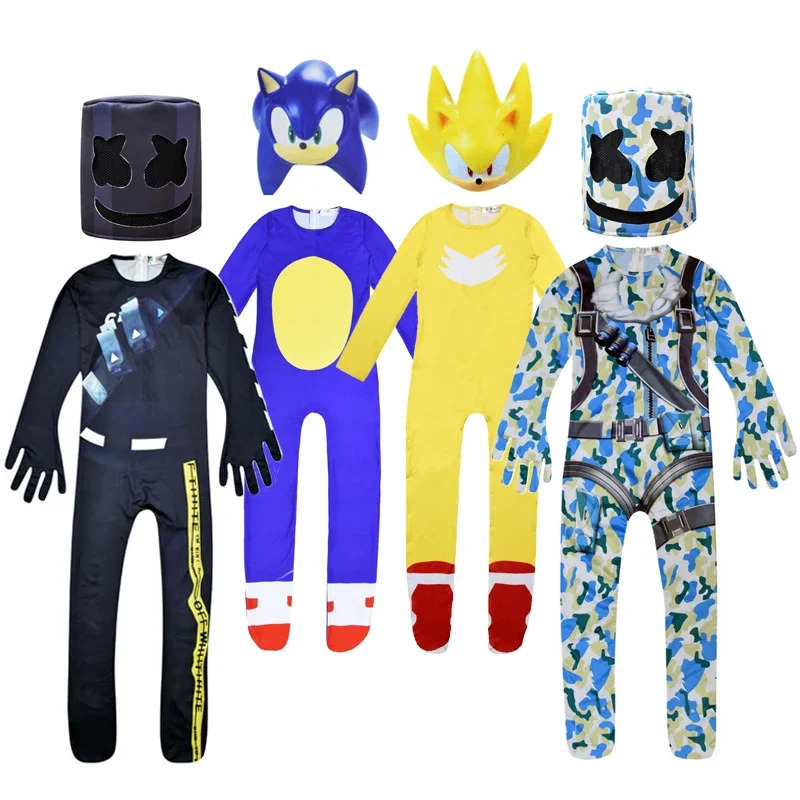 Party Games Music - Kostum Halloween 2026 untuk Anak Laki-laki,