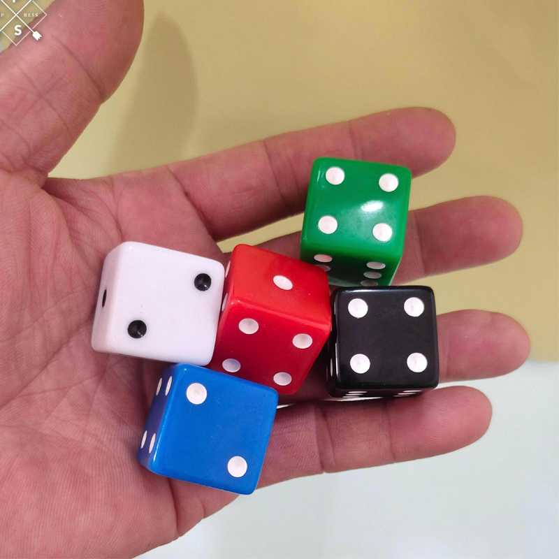 D6 Kubus Dadu Persegi 25MM den - Party Games No Supplies ulasan dan harga