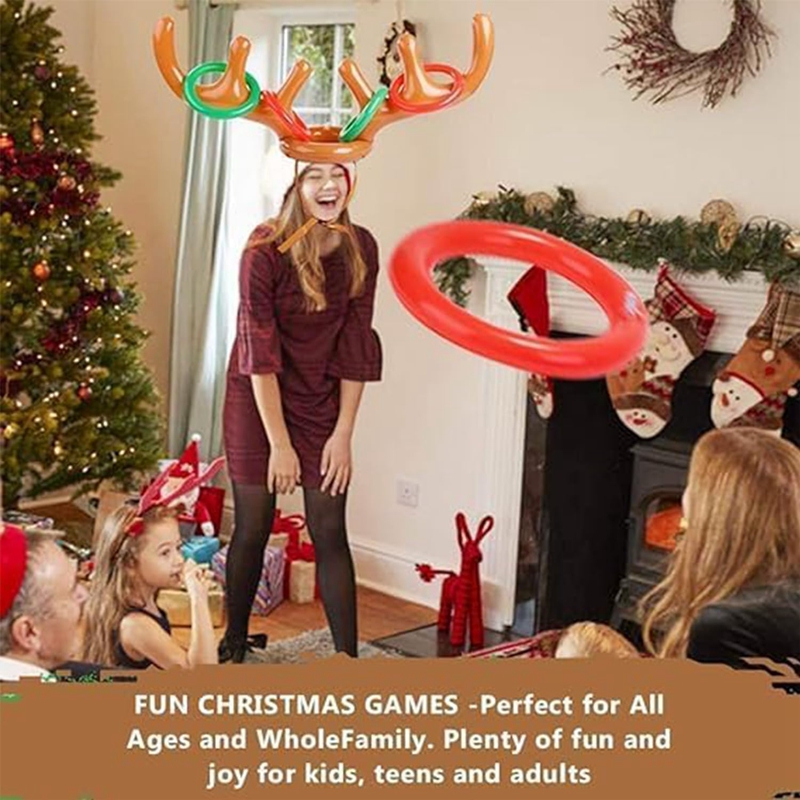 1/3Set permainan Natal tanduk  - Party Games No Supplies ulasan dan harga