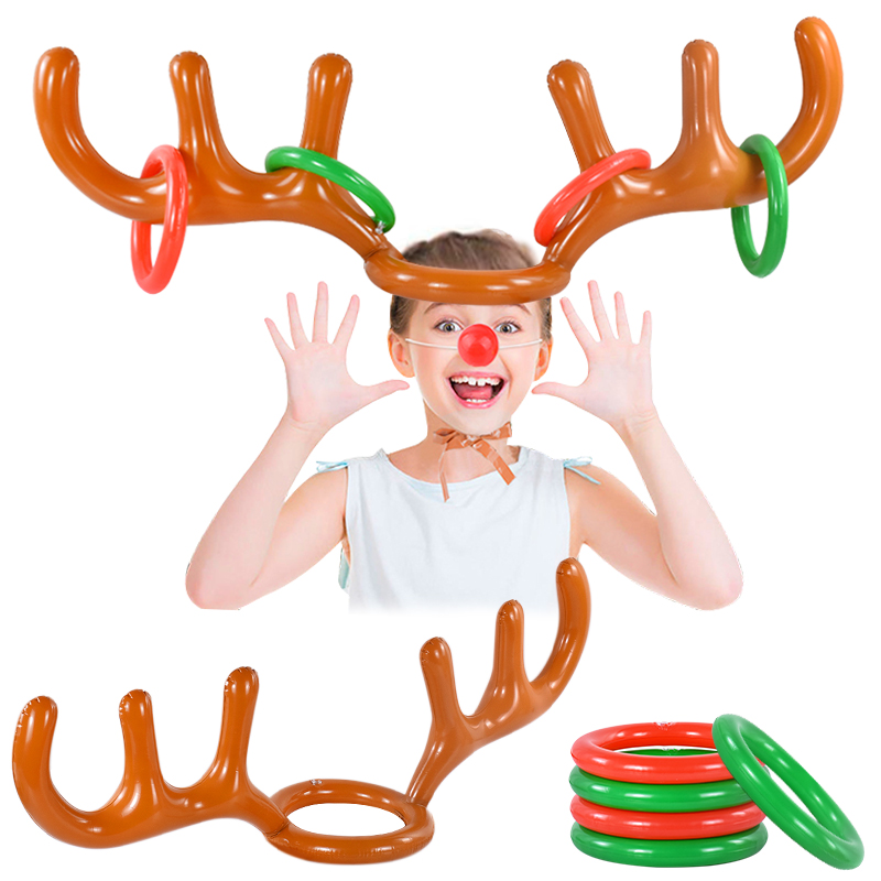 1/3Set permainan Natal tanduk  - Party Games No Supplies ulasan dan harga