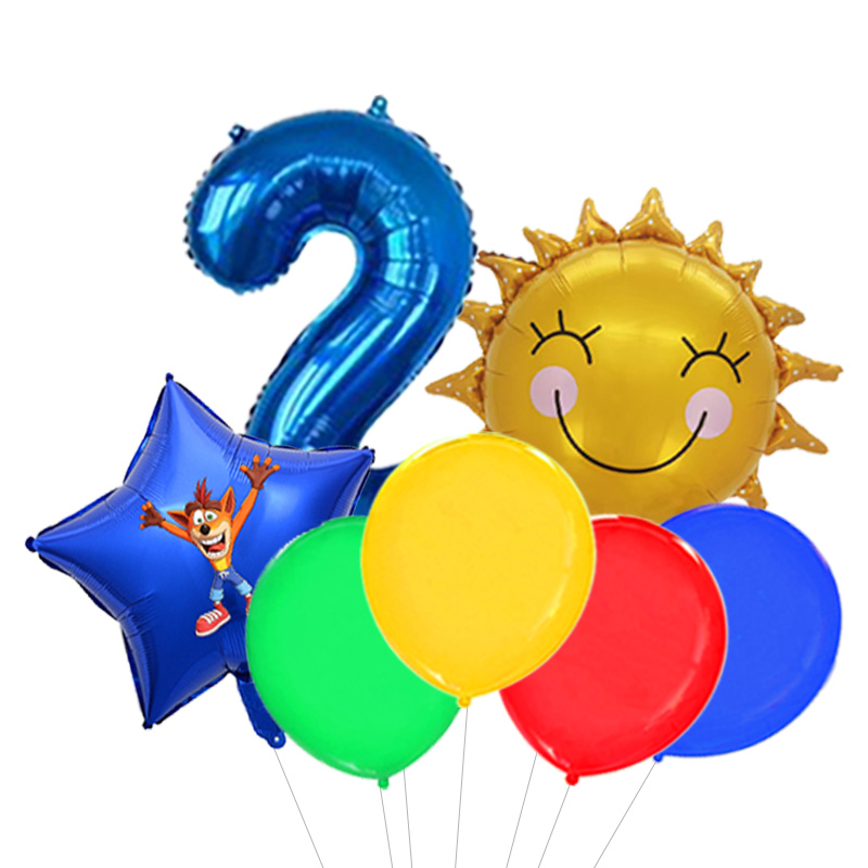 Balon Foil Crash Bandicoot Jun - Party Games Popular ulasan dan harga
