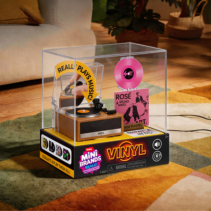 Koleksi Mini Brands Vinyl Real - Party Games Music ulasan dan harga