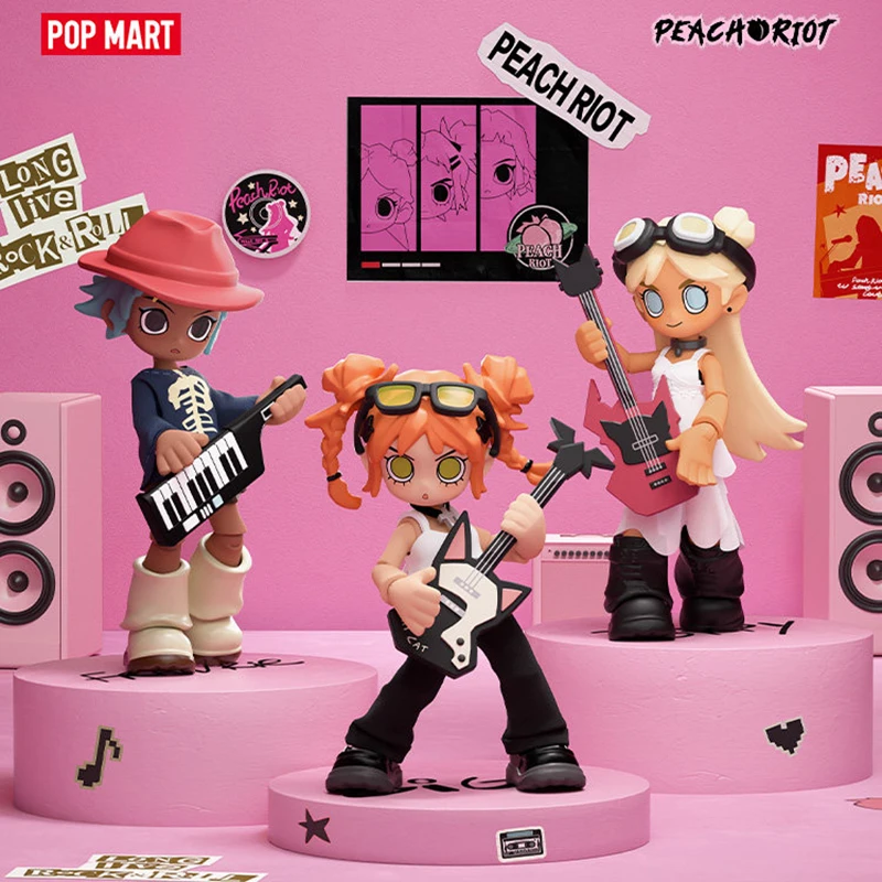POPMART Peach Riot Carry The M - Party Games Music ulasan dan harga