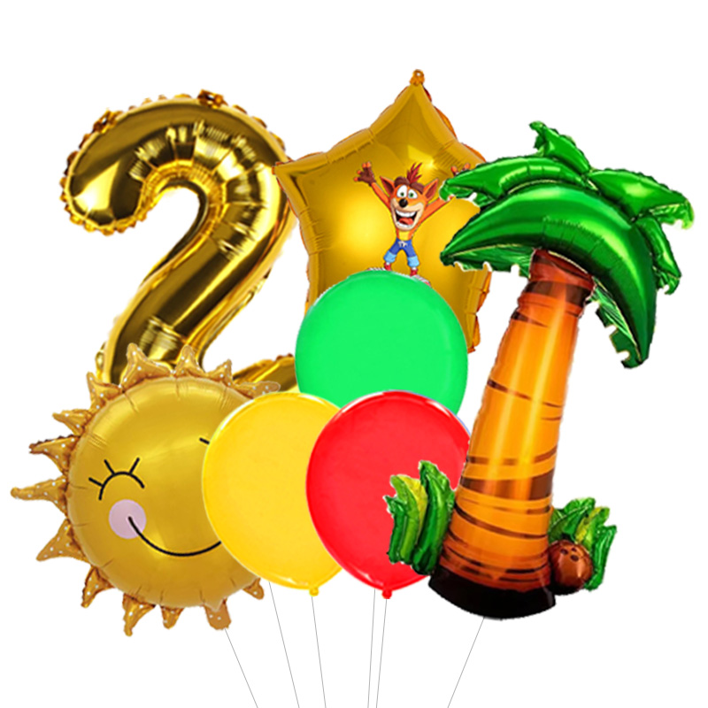 Balon Foil Aluminium Crash Ban - Party Games Console ulasan dan harga