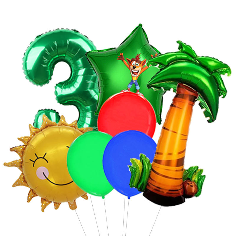 Balon Foil Aluminium Crash Ban - Party Games Console ulasan dan harga