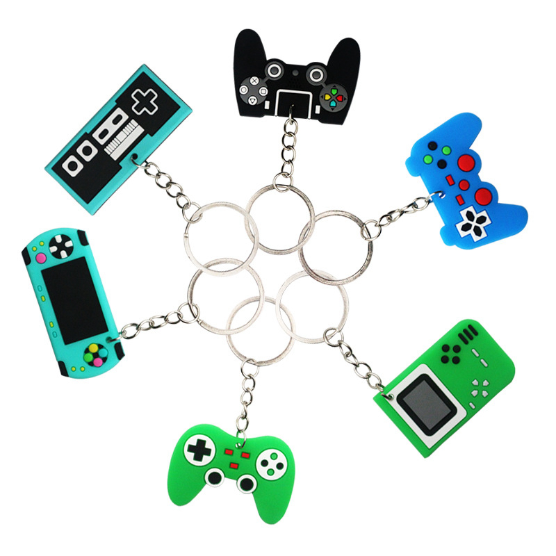 6/12 Buah Gantungan Kunci PVC  - Party Games Console ulasan dan harga