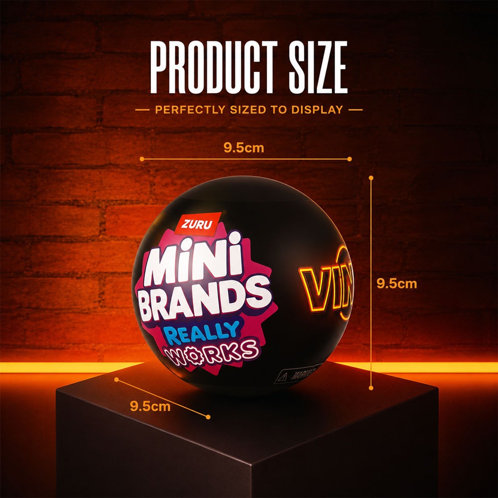 Bola Kejutan Vinyl ZURU Mini B - Party Games Music ulasan dan harga