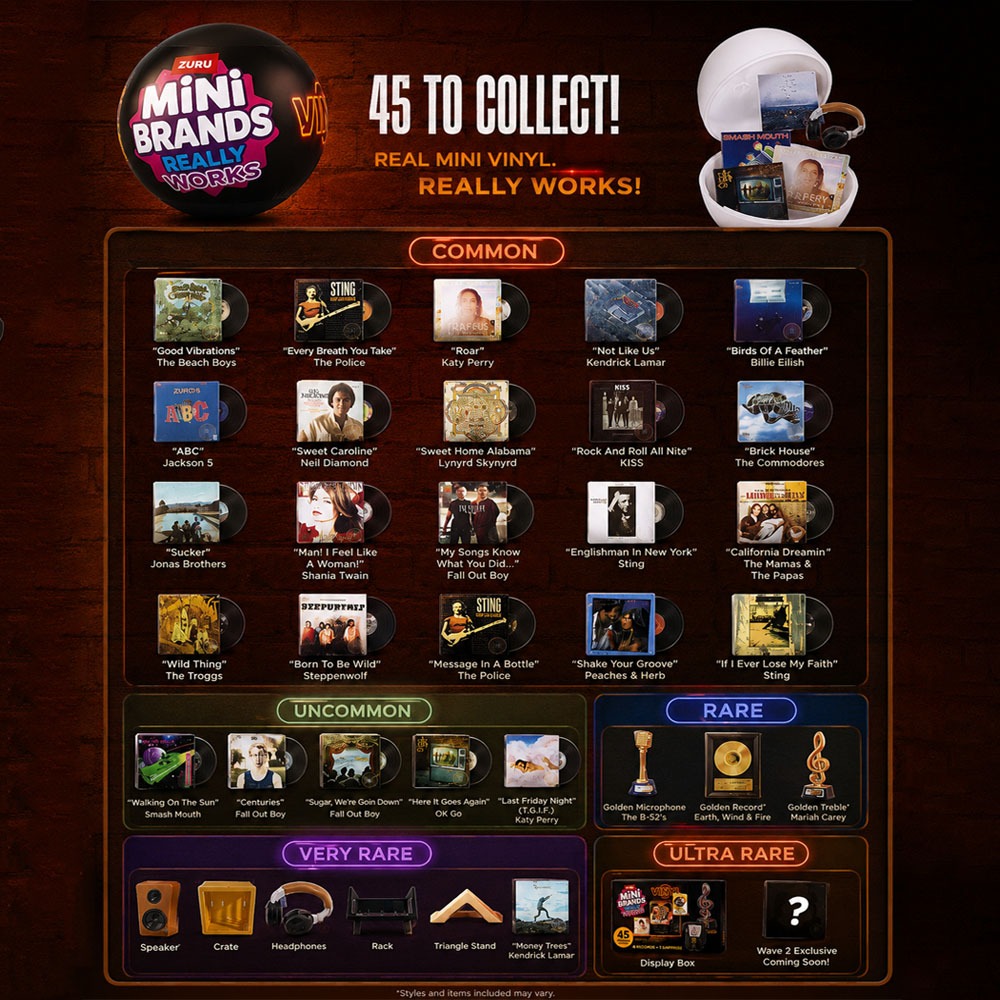 Bola Kejutan Vinyl ZURU Mini B - Party Games Music ulasan dan harga