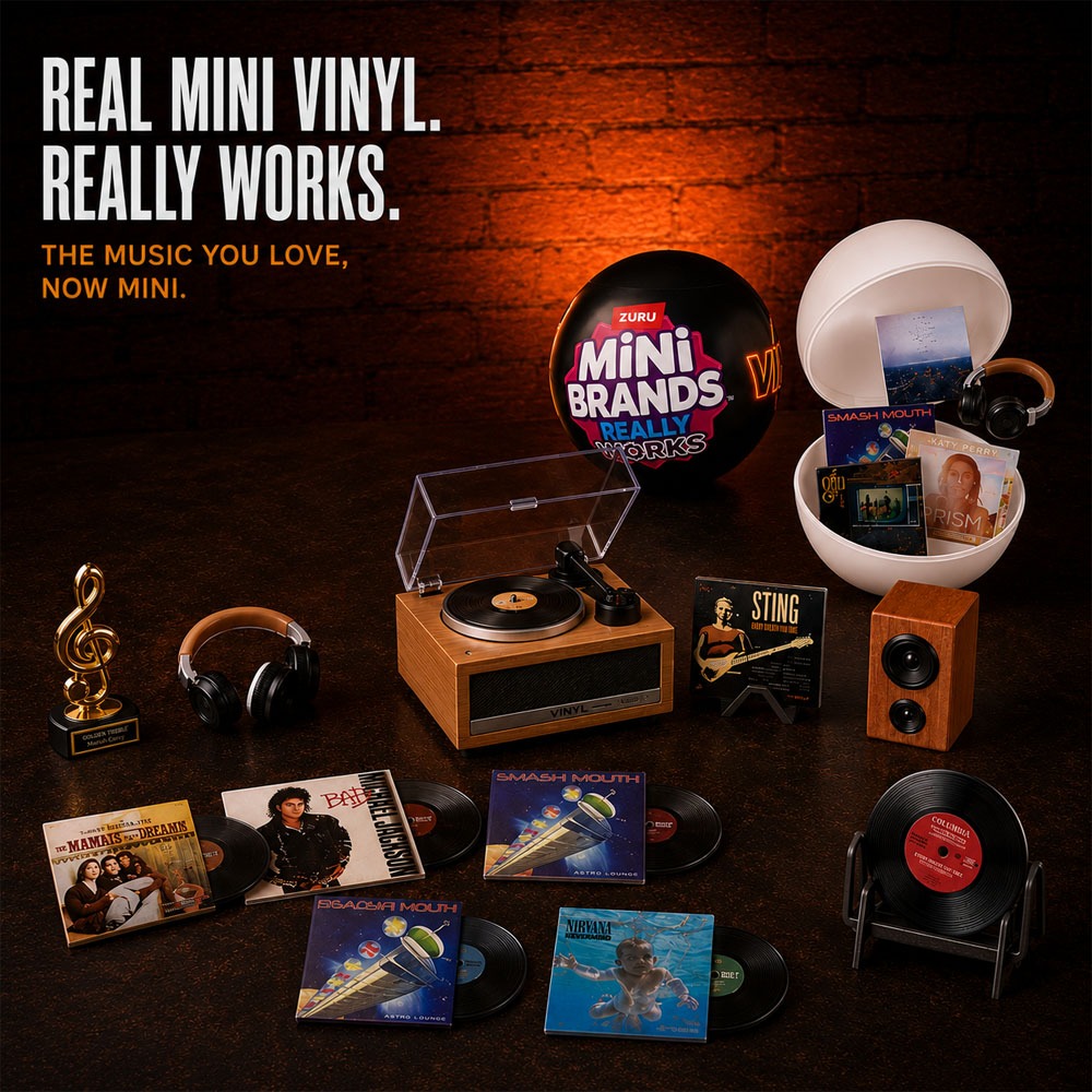 Bola Kejutan Vinyl ZURU Mini B - Party Games Music ulasan dan harga